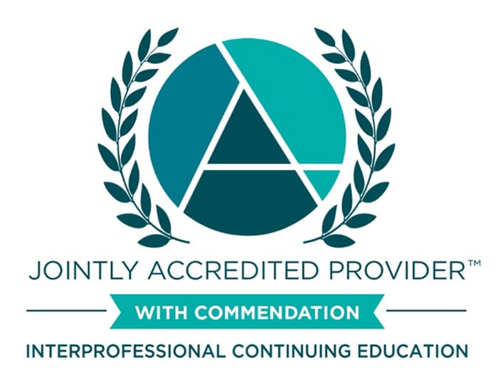 Jointly Accredited Provider with Commendation seal